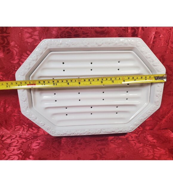 Rosenthal MARIA  interchangeable serving platter with drip tray - Picture 8 of 8